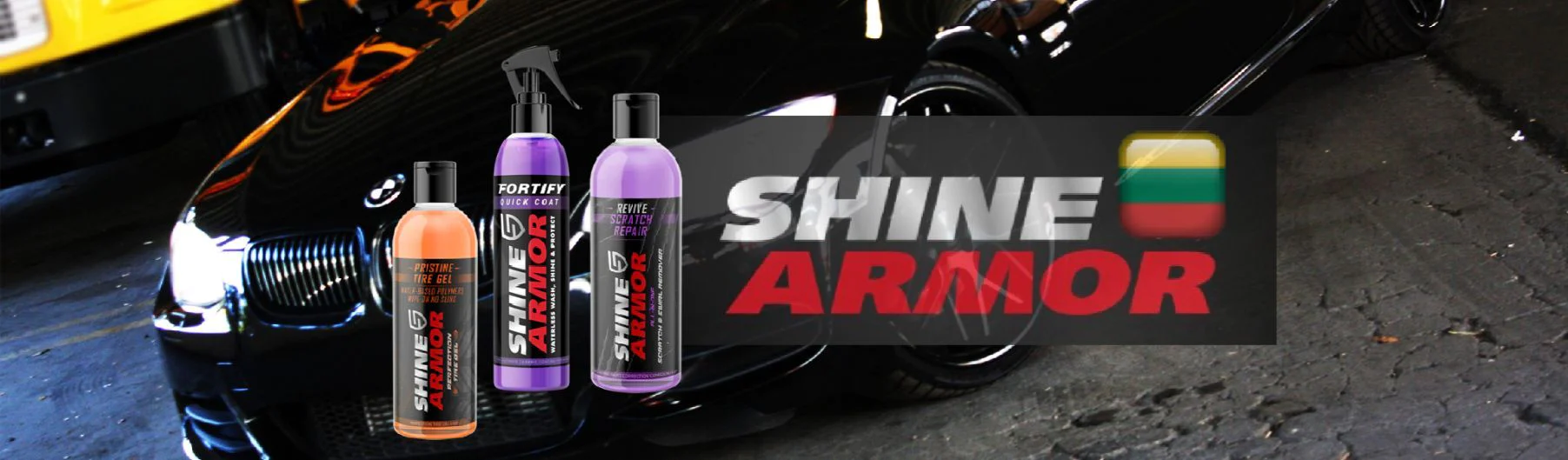 Shine Armor  Car care products - AurelijosSPA