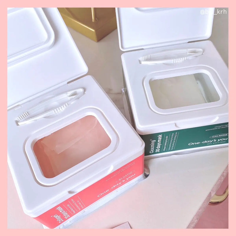 Raminančio audinio veido kaukių rinkinys One-day&