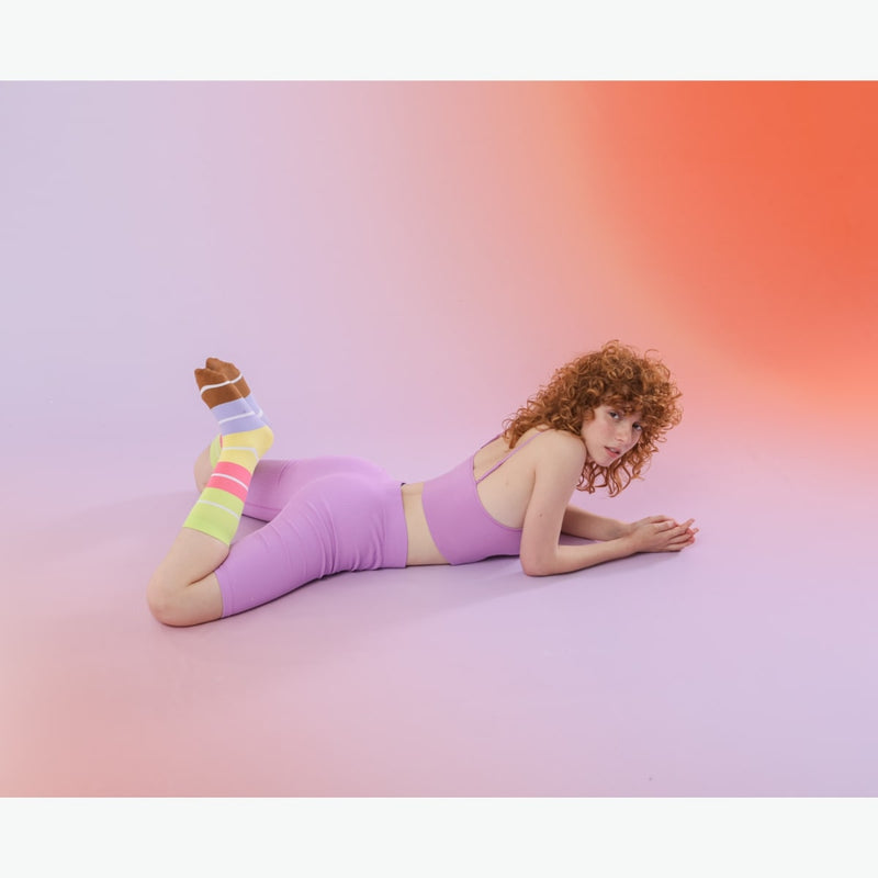 Kojinės Sausainiai Makarunai, žaismingos spalvotos kojinės, Originali dovana vyrams, moterims, vaikams ir paaugliams, universalus dydis, Macaron pyragaičių formos kojinės  - EAT MY SOCKS Bon Macaron