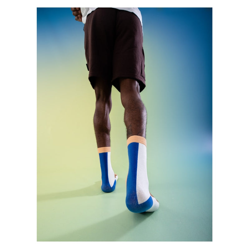 Kojinės Cinamono suktinukas, žaismingos spalvotos kojinės, Originali dovana vyrams, moterims, vaikams ir paaugliams, universalus dydis, cinamono keksiuko formos kojinės - EAT MY SOCKS Cinnamon Roll