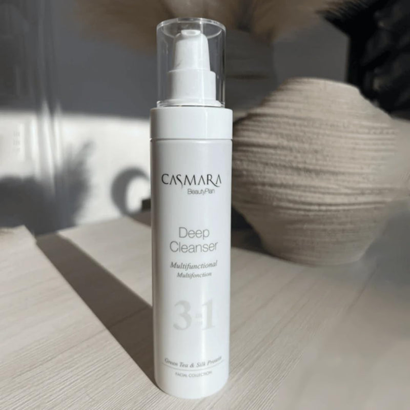 Casmara Multifunctional Cleansing Gel 3 in 1, Prauiklis veido odai su žaliąja arbata