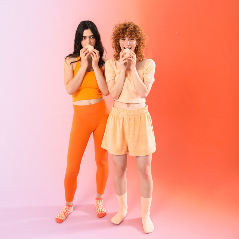 EAT MY SOCKS Mochi Mango, Kojinės Japoniškas Ryžių Pyragėlis, žaismingos spalvotos kojinės, Originali dovana vyrams, moterims, vaikams ir paaugliams, universalus dydis, pyragėlio formos kojinės