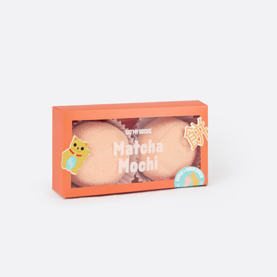 EAT MY SOCKS Mochi Mango, Kojinės Japoniškas Ryžių Pyragėlis, žaismingos spalvotos kojinės, Originali dovana vyrams, moterims, vaikams ir paaugliams, universalus dydis, pyragėlio formos kojinės