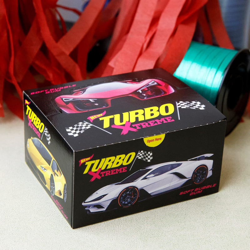 TURBO XTREME Kramtomoji Guma Bubble Gum Skonio 450 g