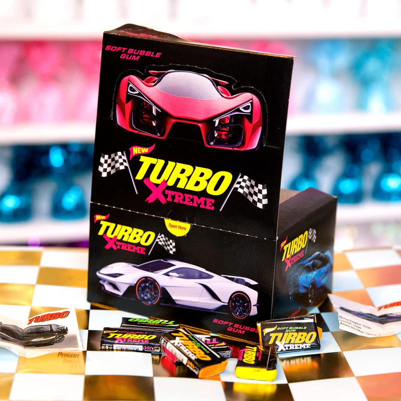 TURBO XTREME Kramtomoji Guma Bubble Gum Skonio 450 g