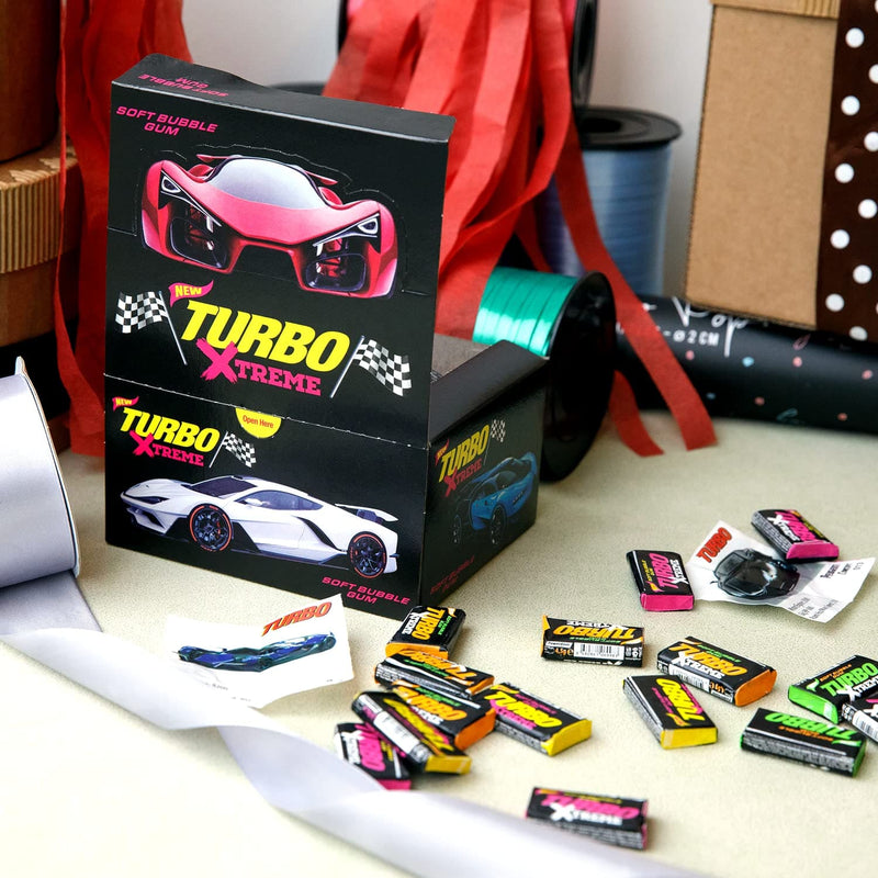 TURBO XTREME Kramtomoji Guma Bubble Gum Skonio 450 g