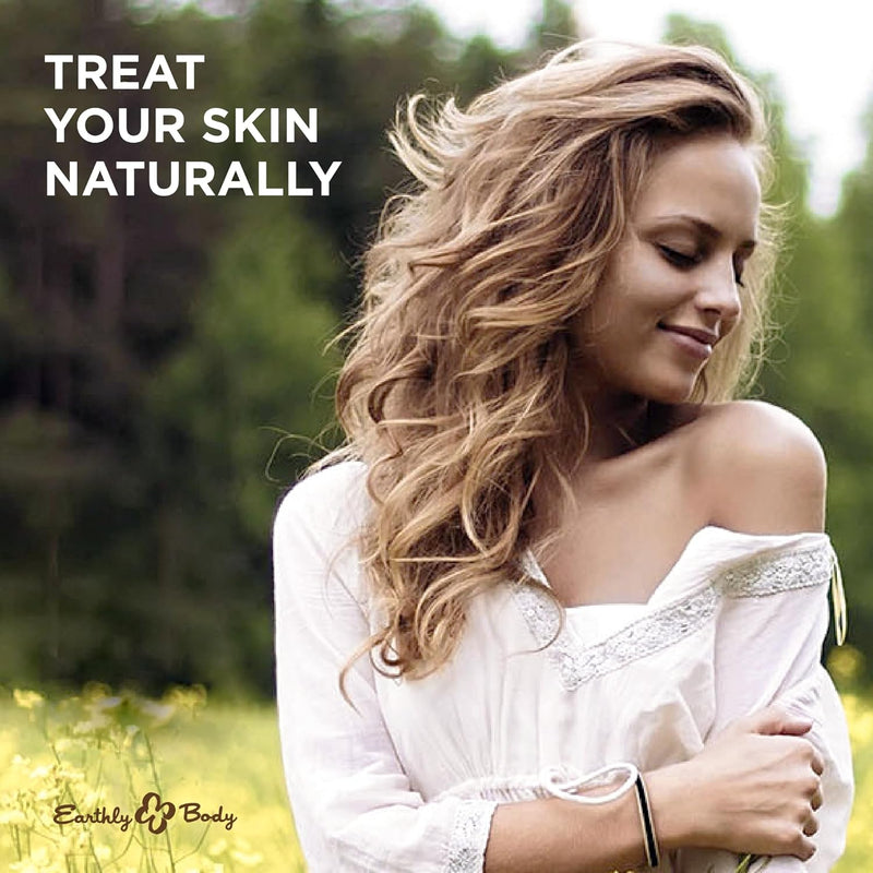 Earthly Body Miracle Oil - 100 % natūralus arbatmedžio, kanapių sėklų aliejus ir Vitaminas E, Unikalus veido serumas, ramina odos sudirgimus, padeda išlyginti raukšles, aliejinis veido serumas, kūno serumas