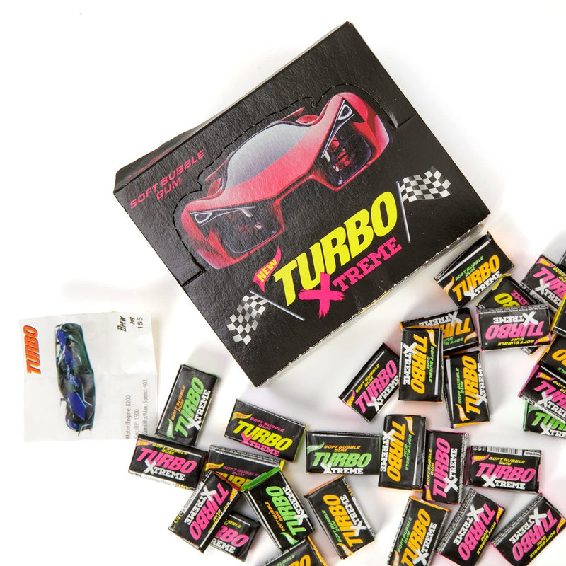 TURBO XTREME Kramtomoji Guma Bubble Gum Skonio 450 g