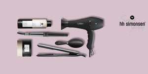 HH Simonsen aukštos kokybės profesionalūs plaukų formavimo prietaisai, plaukų garbanojimo žnyplės, plaukų gofros ir keramikiniai plaukų tiesintuvai