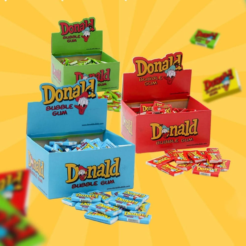 DONALD Kramtomoji Guma Klevų Sirupo Skonio 450 g