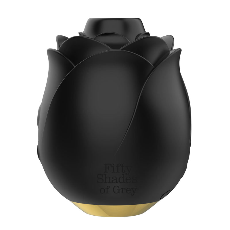 Fifty Shades Of Grey Suction Clitoral Stimulator Rose Black, Rožės formos vibratorius, Juodos spalvos Klitorio stimuliatorius, raudonos spalvos klitorio stimuliatorius