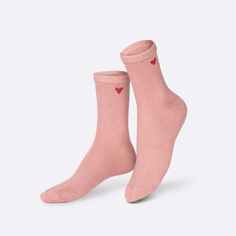 Kojinės Širdis, žaismingos spalvotos kojinės, Originali dovana vyrams, moterims, vaikams ir paaugliams, universalus dydis, širdies formos kojinės  - EAT MY SOCKS Love Me