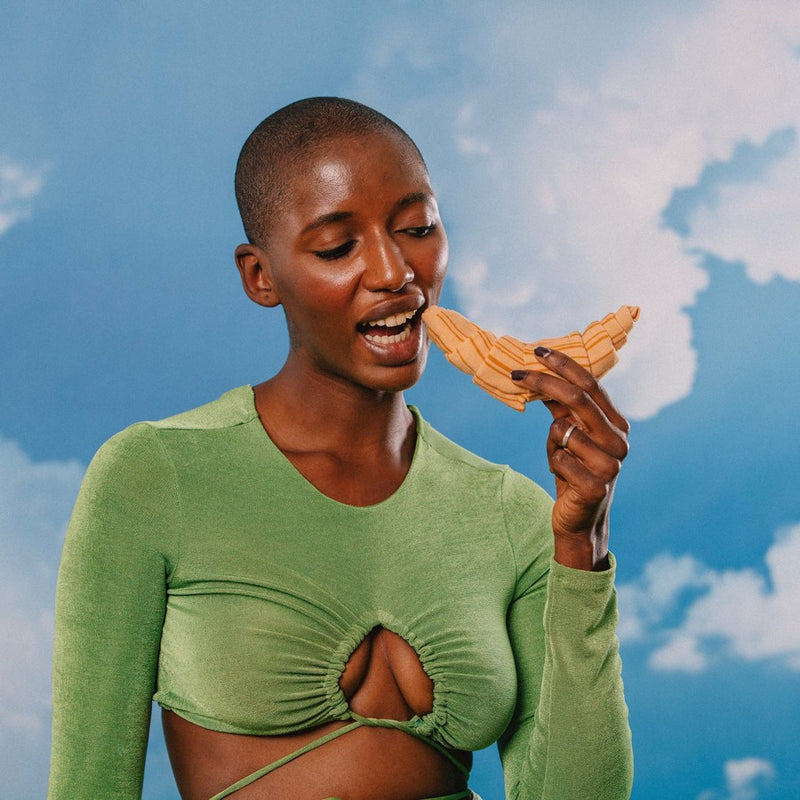 EAT MY SOCKS Bon Croissant, Kojinės Prancūziškas Sviestinis Kruasanas, žaismingos spalvotos kojinės, Originali dovana vyrams, moterims, vaikams ir paaugliams, universalus dydis, kruasano formos kojinės