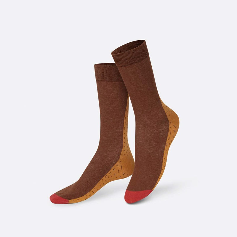 EAT MY SOCKS Chocolate Cupcake, Kojinės Šokoladinis Keksiukas, žaismingos spalvotos kojinės, Originali dovana vyrams, moterims, vaikams ir paaugliams, universalus dydis, keksiuko formos kojinės