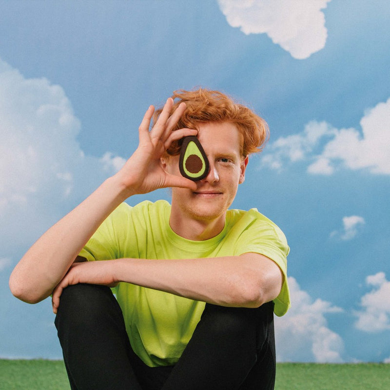 Kojinės avokadas, žaismingos spalvotos kojinės, Originali dovana vyrams, moterims, vaikams ir paaugliams, universalus dydis, avokado formos kojinės  - EAT MY SOCKS Ripe Avocado