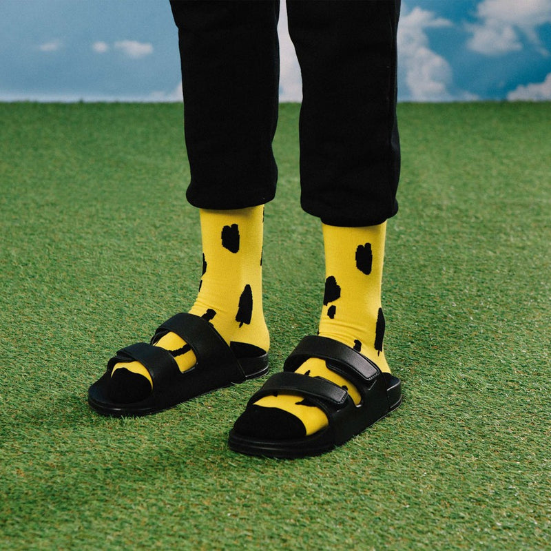 Kojinės bananas, žaismingos spalvotos kojinės, Originali dovana vyrams, moterims, vaikams ir paaugliams, universalus dydis, banano formos kojinės  - EAT MY SOCKS Tropical Banana