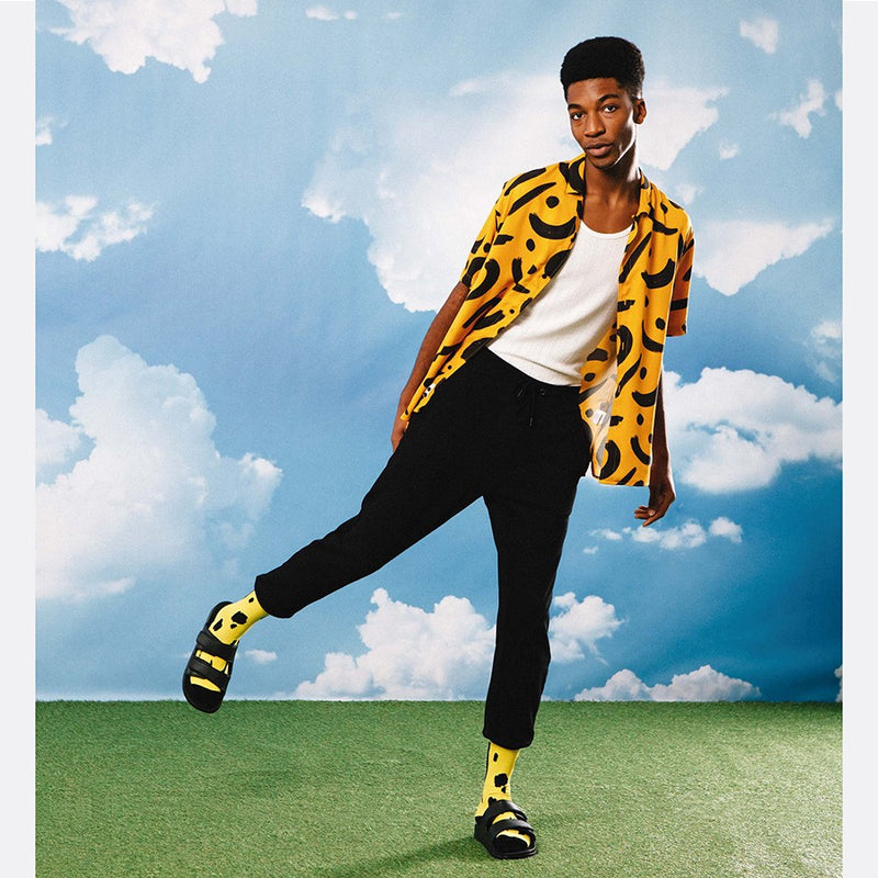 Kojinės bananas, žaismingos spalvotos kojinės, Originali dovana vyrams, moterims, vaikams ir paaugliams, universalus dydis, banano formos kojinės  - EAT MY SOCKS Tropical Banana