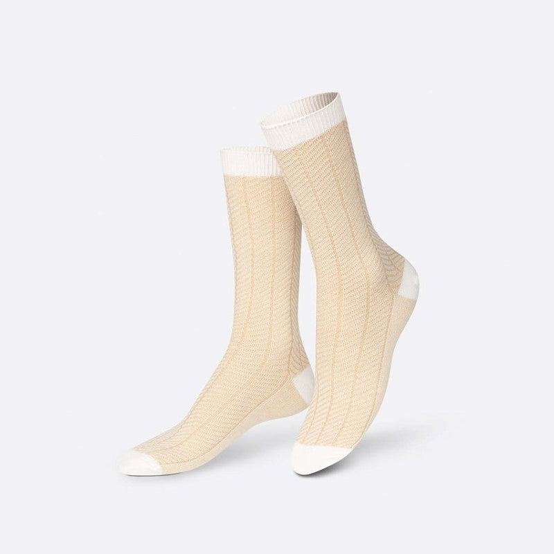 Kojinės Keptas Camembert Sūris, žaismingos spalvotos kojinės, Originali dovana vyrams, moterims, vaikams ir paaugliams, universalus dydis, sūrio formos kojinės  - EAT MY SOCKS Petit Camembert Cheese