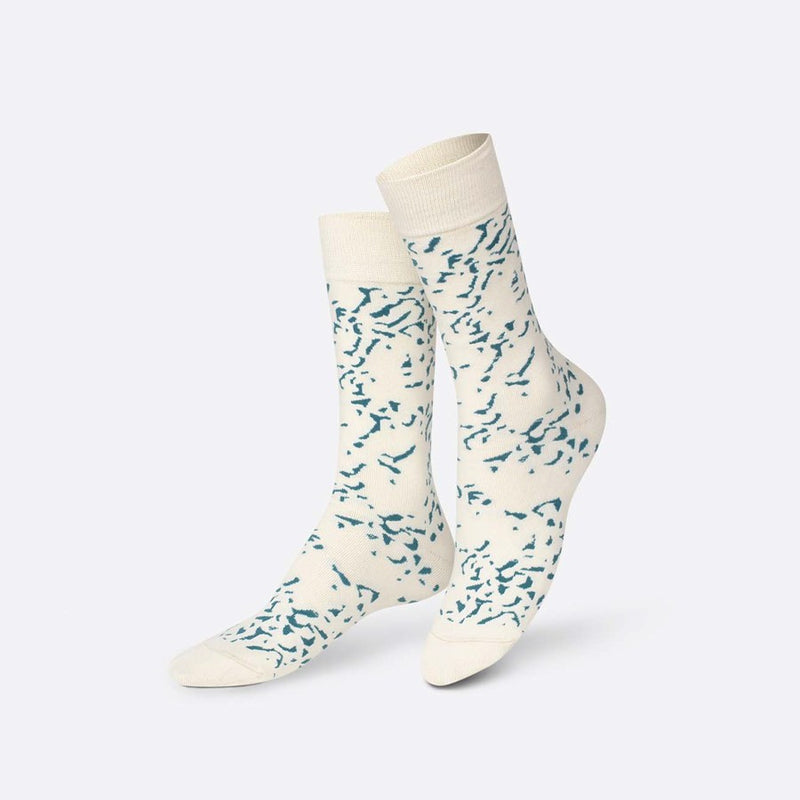 Kojinės Mėlynasis Pelėsinis Sūris, žaismingos spalvotos kojinės, Originali dovana vyrams, moterims, vaikams ir paaugliams, universalus dydis, sūrio formos kojinės  - EAT MY SOCKS Blue Cheese