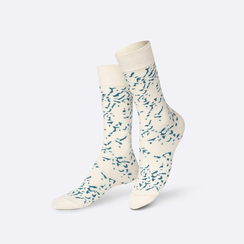 Kojinės Mėlynasis Pelėsinis Sūris, žaismingos spalvotos kojinės, Originali dovana vyrams, moterims, vaikams ir paaugliams, universalus dydis, sūrio formos kojinės  - EAT MY SOCKS Blue Cheese