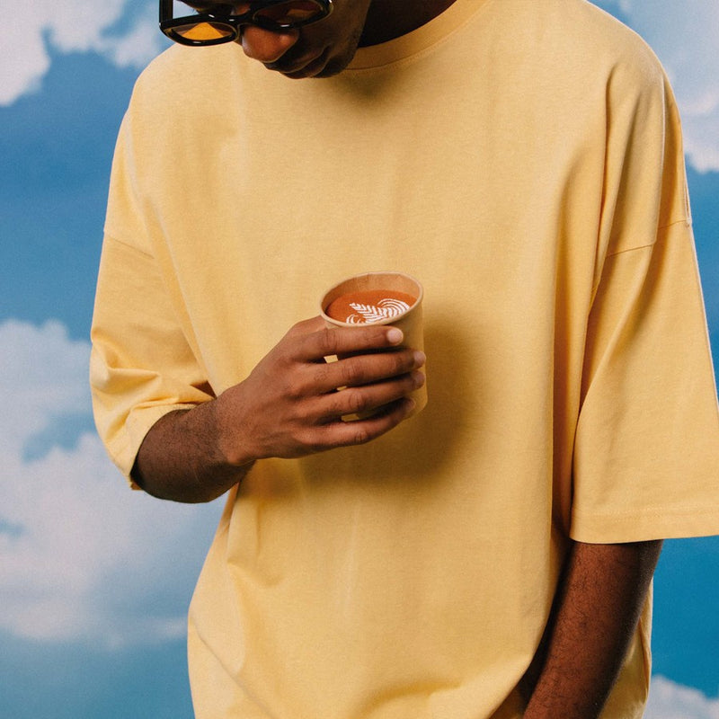 EAT MY SOCKS Caffè Latte, Kojinės Kava Latte su Pieno Puta, žaismingos spalvotos kojinės, Originali dovana vyrams, moterims, vaikams ir paaugliams, universalus dydis, latte kavos formos kojinės