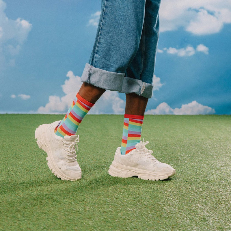 EAT MY SOCKS Sweet Lollipop, Kojinės Ledinukas ant pagaliuko, žaismingos spalvotos kojinės, Originali dovana vyrams, moterims, vaikams ir paaugliams, universalus dydis, čiulpinuko formos kojinės