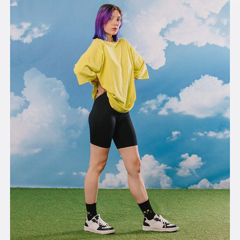 Kojinės Juoda Katė, žaismingos spalvotos kojinės, Originali dovana vyrams, moterims, vaikams ir paaugliams, universalus dydis, juodos katės formos kojinės - EAT MY SOCKS Black Cat Walk