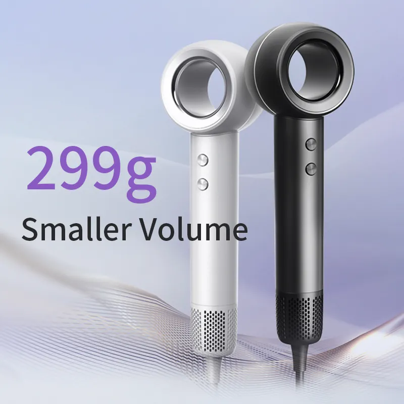 Profesionalus Plaukų Džiovintuvas High Speed Hair Dryer 110,000 aps/min, 1300 W, su Jonų Funkcija, Pilkos Spalvos