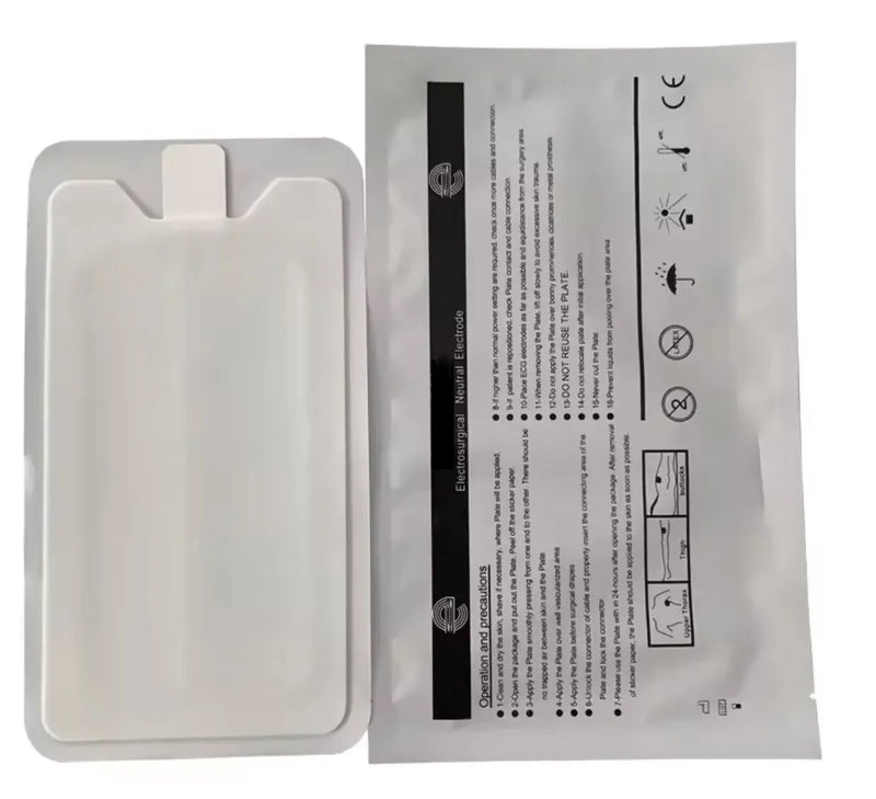 CE sertifikuotos vienkartinės grąžinimo elektrodo pagalvėlės RF ir ultragarsiniams prietaisams