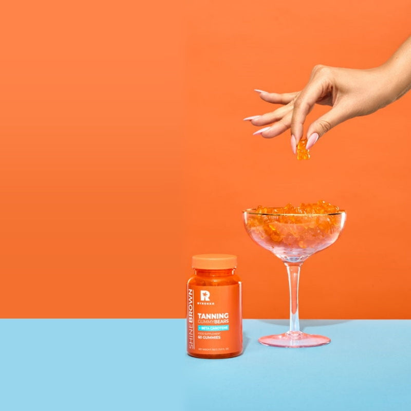 SHINE BROWN BETA KAROTINO ĮDEGIO GUMINUKAI grozioplanas.lt