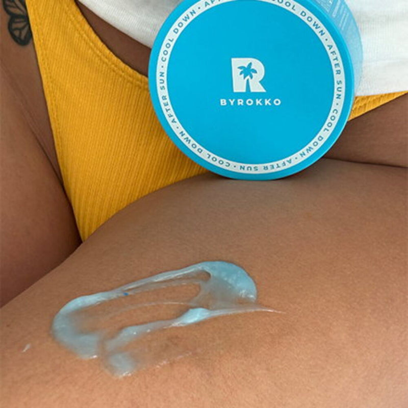 BYROKKO Shine Brown After Sun Šaldantis Gelis su Beta Karotenu 200 g, apsaugo nuo odos lupimosi, išlaiko įdegį ilgiau, drėkina odą, vėsinantis gelis veidui ir kūnui