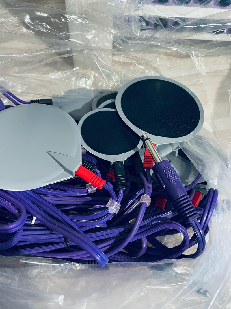 EMS Elektrostimuliacijos Aparatas BR-335, EMS aparatas, Elektrostimuliacijos aparatas, kosmetologinis elektrostimuliatorius, mikro srovių aparatas, raumenų skausmo malšinimo aparatas