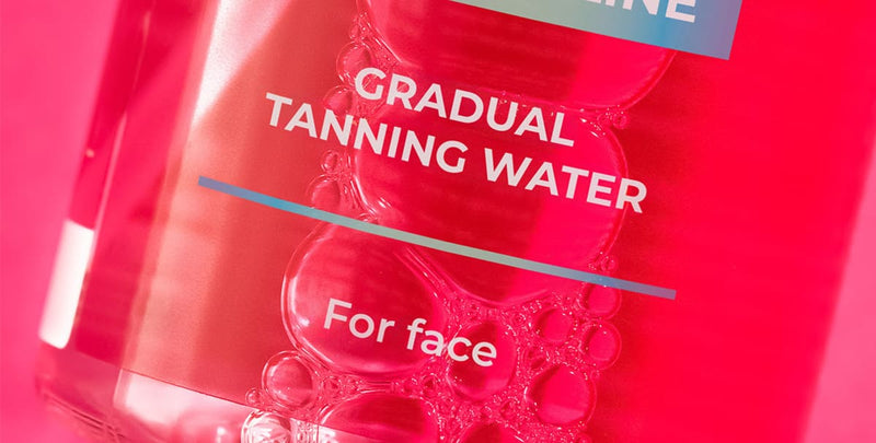 Greito efekto savaiminio įdegio dulksna su braškėmis - BYROKKO Strawberry tanning mist