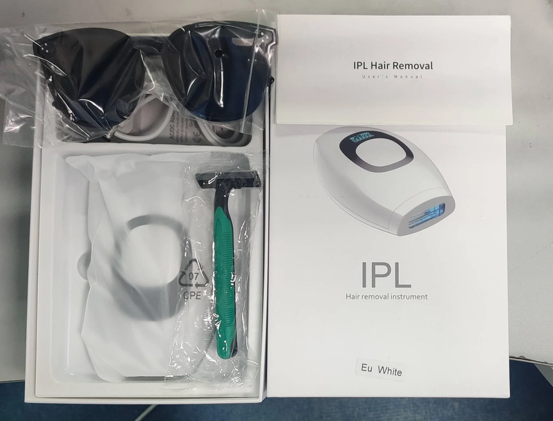 IPL plaukų šalinimo fotoepiliatorius, 990000 blyksnių