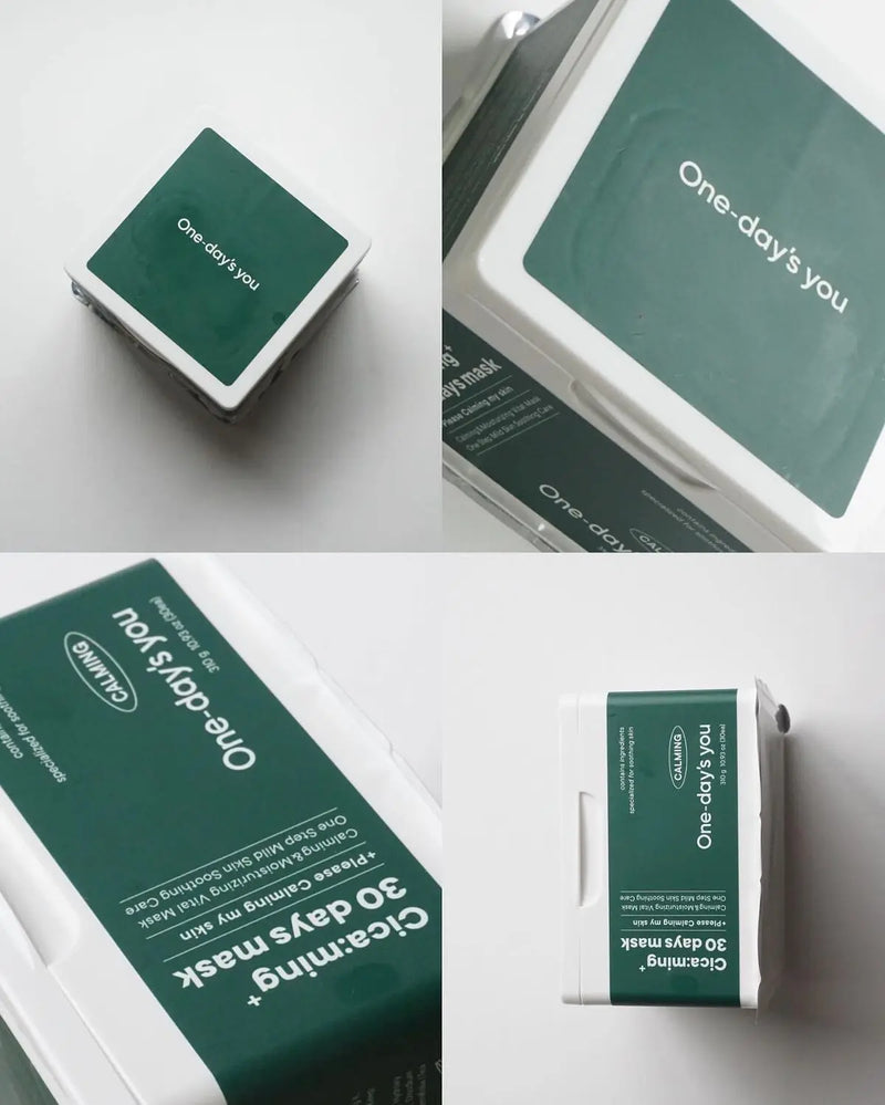 Raminančio audinio veido kaukių rinkinys One-day&