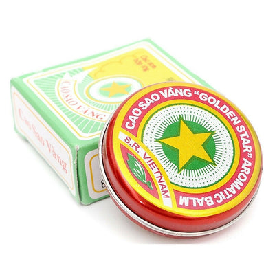 Veido ir Kūno Balzamas "Auksinė Žvaigždė" | Golden Star Balm Vietnam 10 gram