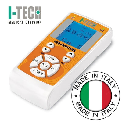 I-TECH Medical Division I-TECH Mio-Ionotens Jonoforezės EMSTENS Elektrostimuliatorius Grožio procedūroms, stimuliuoja ir masažuoja raumenis ir padeda įvesti veikliąsias medžiagas į gilesnius odos sluoksnius, elektroporacijos aparatas