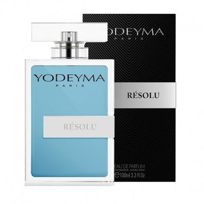 YODEYMA Résolu kvepalai 100 ml buteliuke su moderniu dizainu ir elegantiška pakuote.