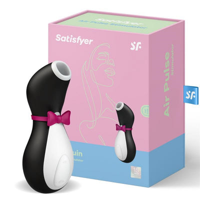 Pingvino formos Vakuuminis Klitorio Stimuliatorius stipriam orgazmui - Satisfyer Penguin Air Pulse Stimulator