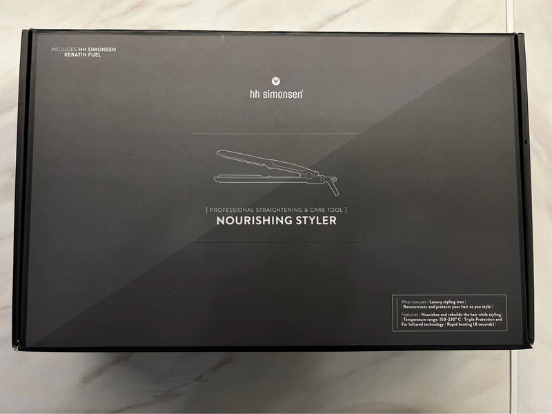 HH Simonsen Profesionalus Infraraudonųjų spindulių plaukų tiesintuvas su Keratinu NOURISHING STYLER