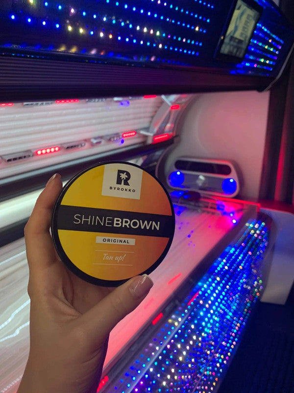 BYROKKO Shine Brown Įdegio kremas