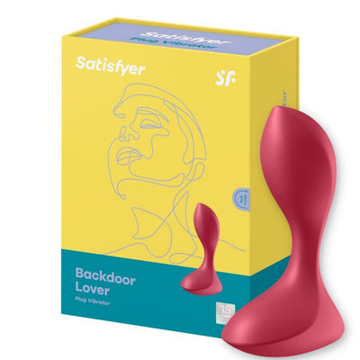 Vyriškas Vibruojantis Analinis Kaištis Prostatos masažuoklis stipresniems orgazmams - Satisfyer BACKDOOR LOVER Anal Plug Vibrator