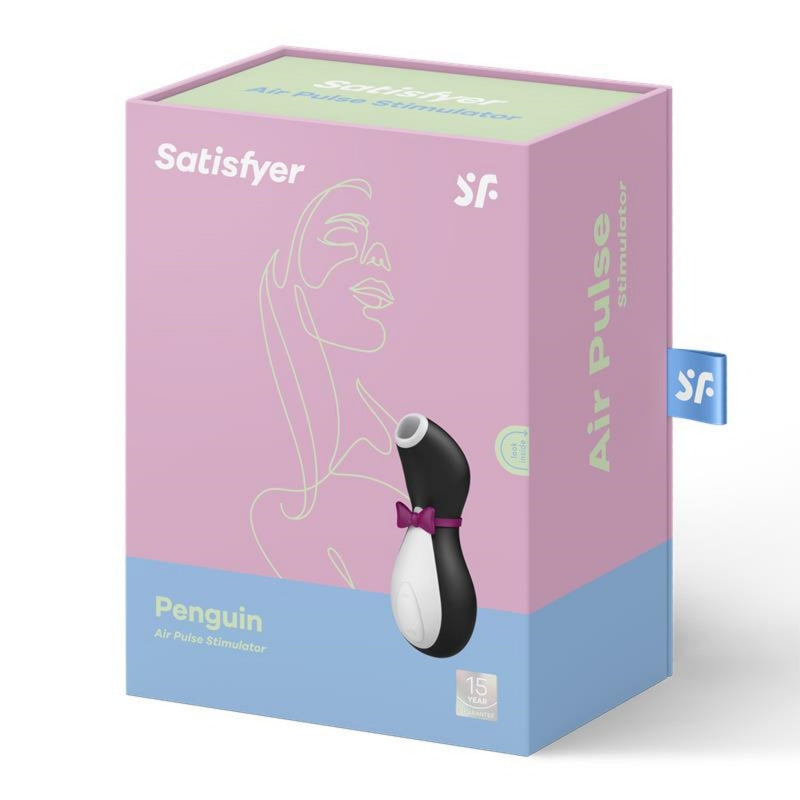 Pingvino formos Vakuuminis Klitorio Stimuliatorius stipriam orgazmui - Satisfyer Penguin Air Pulse Stimulator