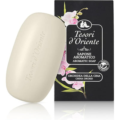 Tesori d'Oriente CHINESE ORCHIDEA Aromatinis Muilas, parfumuotas muilas, kvepiantis muilas, prausimosi muilas, vonios muilas