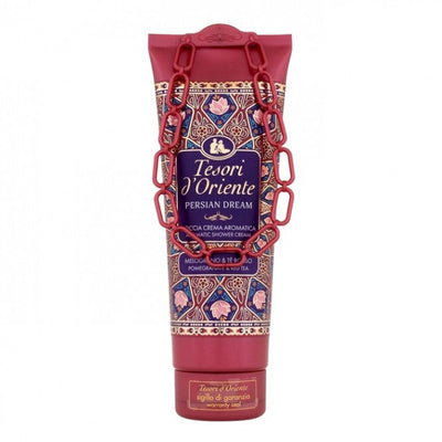 Tesori d'Oriente PERSIAN DREAM Showe Cream, Shower Gel, Dušo Kremas, dušo želė, parfumuotas dušo kremas, dušo kremas su kvepalais, Rytietiško aromato dušo kremas, kvepianti dušo želė, putojantis vonios kremas