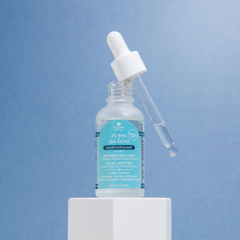 2% BHA + Salicilo rūgšties šveičiamasis odos tonikas ir veiksmingas nenuplaunamas šveitiklis - Nature Spell