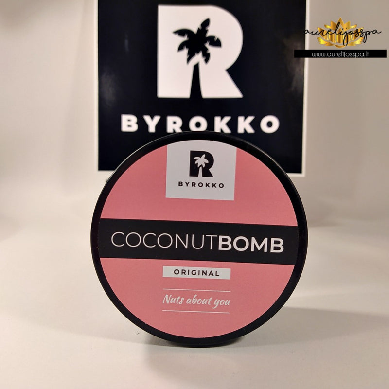 Plaukų kaukė su naturaliu kokosų aliejumi - BYROKKO