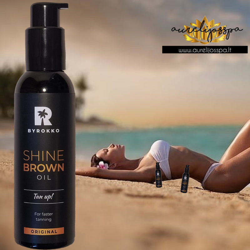 Soliariumo įdegio aliejus - BYROKKO