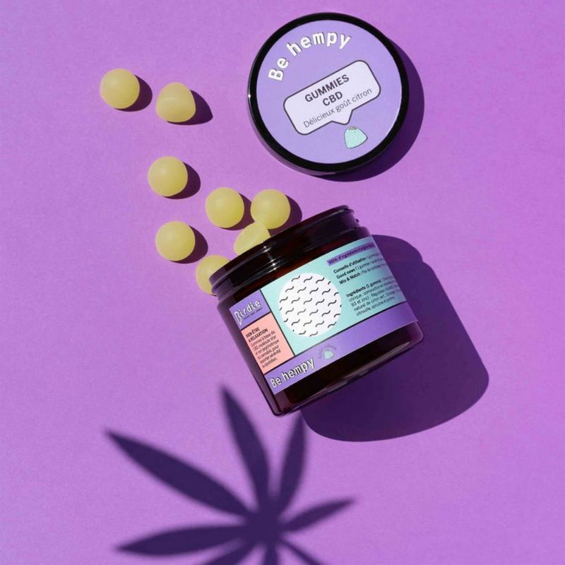 Natūralūs guminukai su kanapėmis mažinantys stresą - Birdie Nutrition