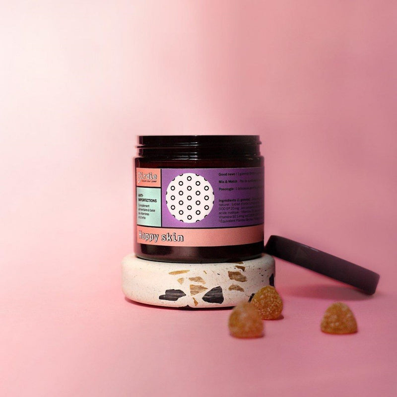 Maisto papildai guminukai spuoguotai odai su morkų ekstraktu - Birdie Nutrition